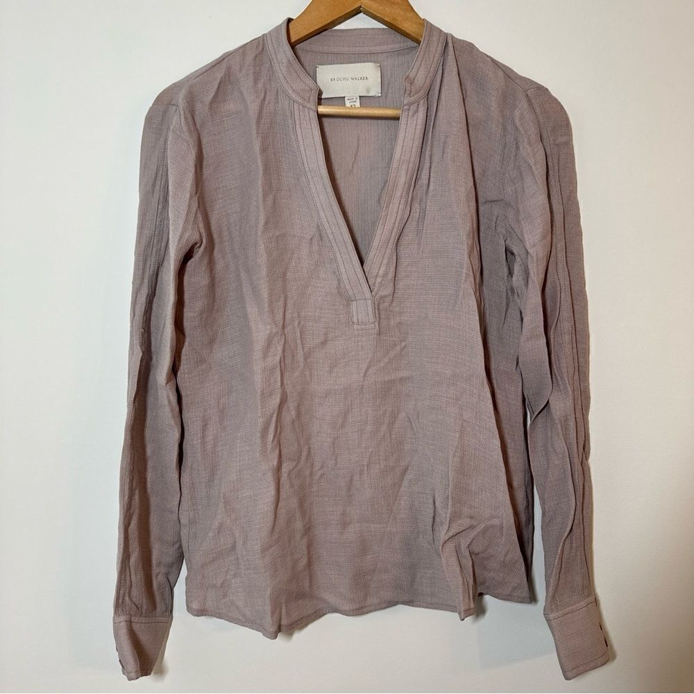 Brochu Walker Popover Blouse size XS Retail $318